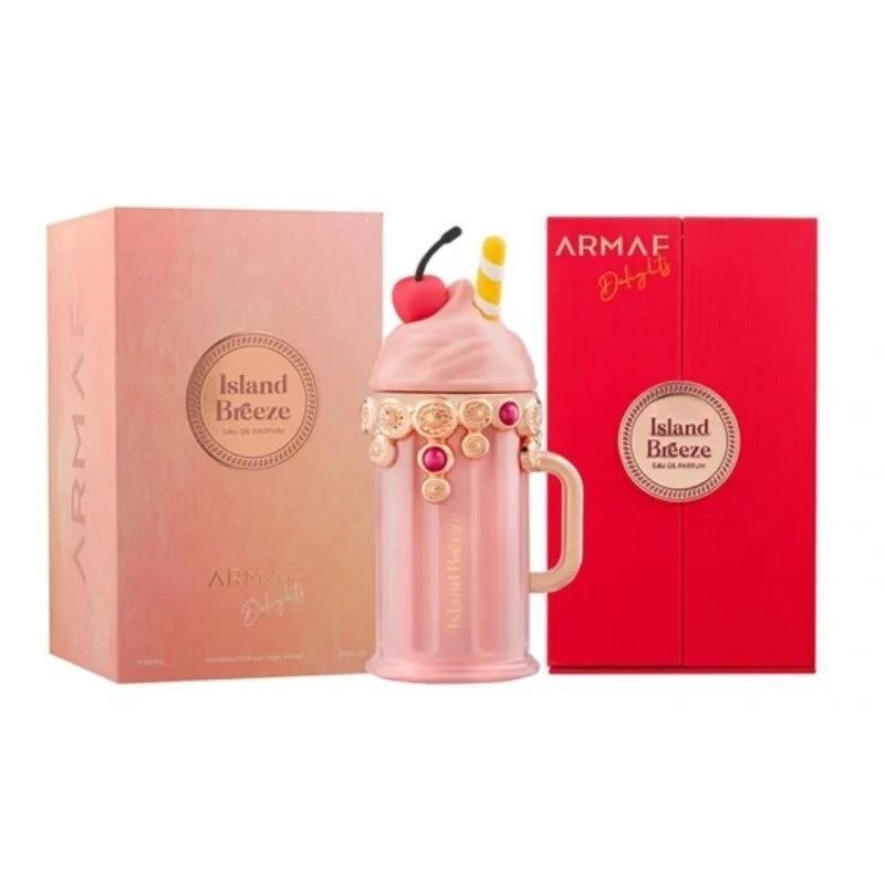 Armaf Island Breeze Eau de Parfum Spray 3.4 Ounce Original Arab Perfumes Lasting Floral Fruity Pheromones Cologne Perfume 100 ML