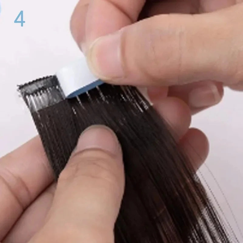 Wig Installation Kit Set:4.0*0.8cm Strong Waterproof Tape with remover Double Sided Replacement Tape for Hair Extensions or Wigs
