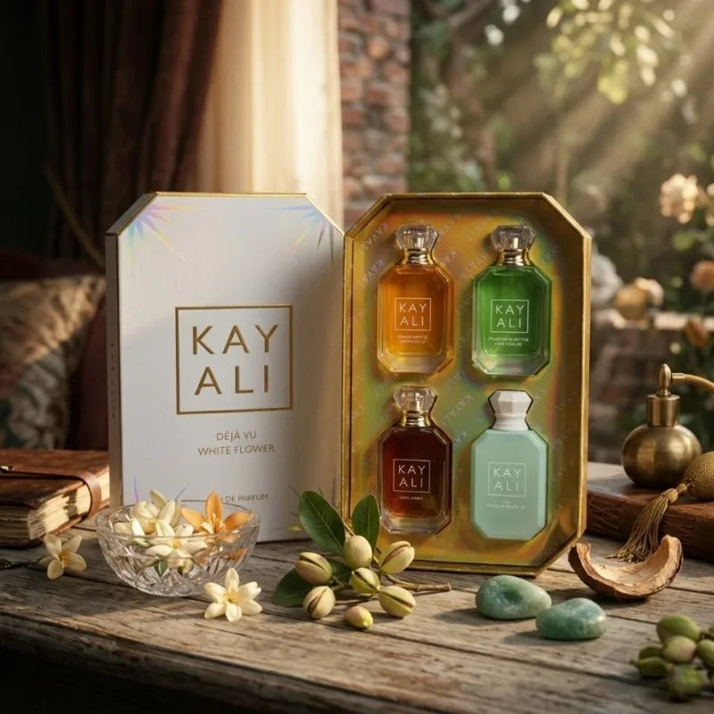 30ml*4 KAYALI Perfume Set Long Lasting Luxury Unisex Fragrance Collection Elegant Sweet Smooth Exotic Premium Signature Scent
