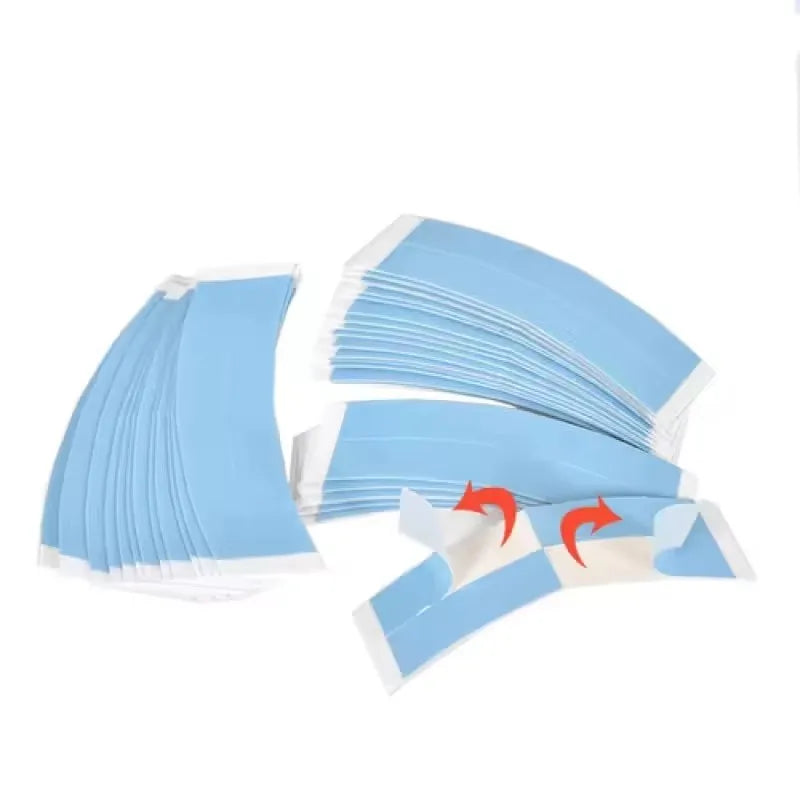 Curved Hair System Tape 36pcs Super Adhesive Strips Tape For Extension/Toupee/ Lace Wig/Closure