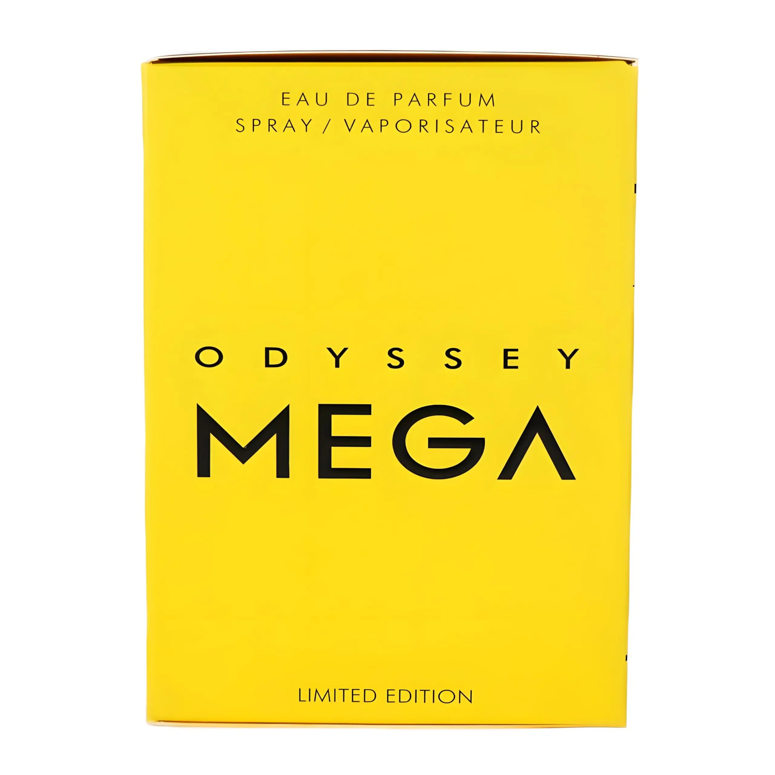 Armaf Odyssey Mega Limited Edition Men Eau De Parfum Spray 3.4 Ounce Cologne Persistence Arabian Women's Perfume Portable