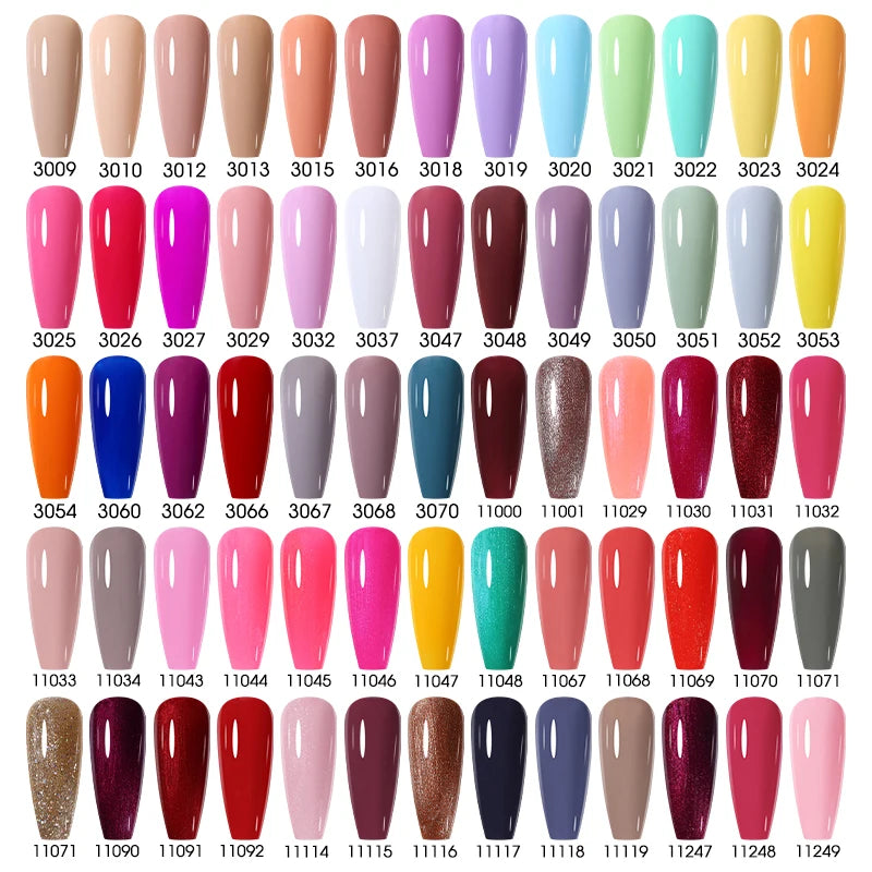 NAILCO 15ml Brown Nails Art Red Color Gel Nail Polish Semi-permanent UV Gel Polish Coffee Manicure Chocolate Hybrid Nail Varnish