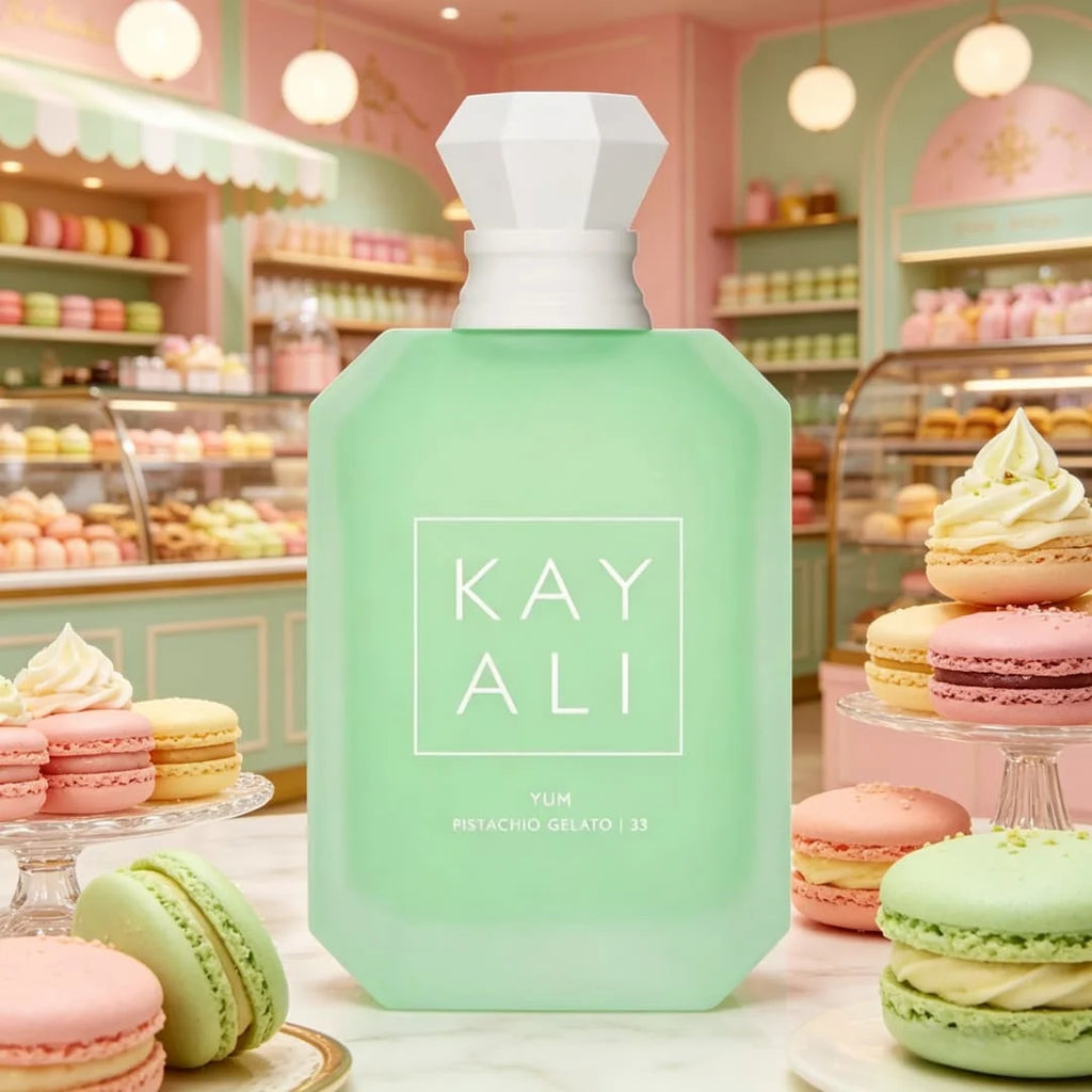 Kayali Yum Pistachio Gelato ，33: Creamy Nutty Scent with a Cozy, Playful Vibe