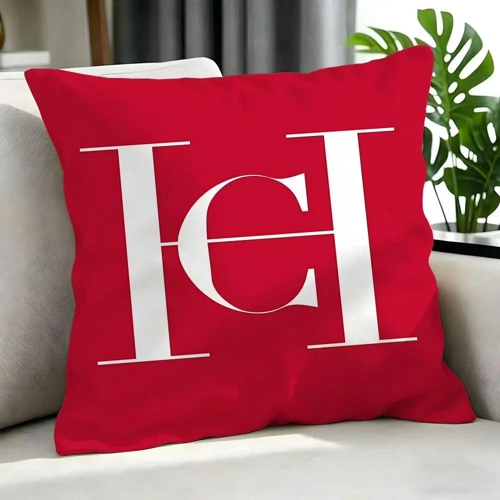 brand Carolina Herrera Cushion Cover Cushion Cover Set 4Pcs 50x50 45x45 40x40 Pillowcase Decorative Sofa Home Decor