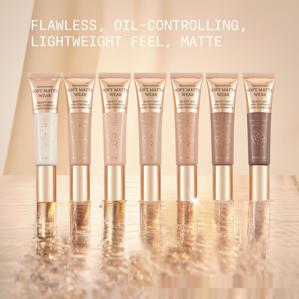 Long-lasting Concealer Foundation For Oily Skin That Doesn't Cake