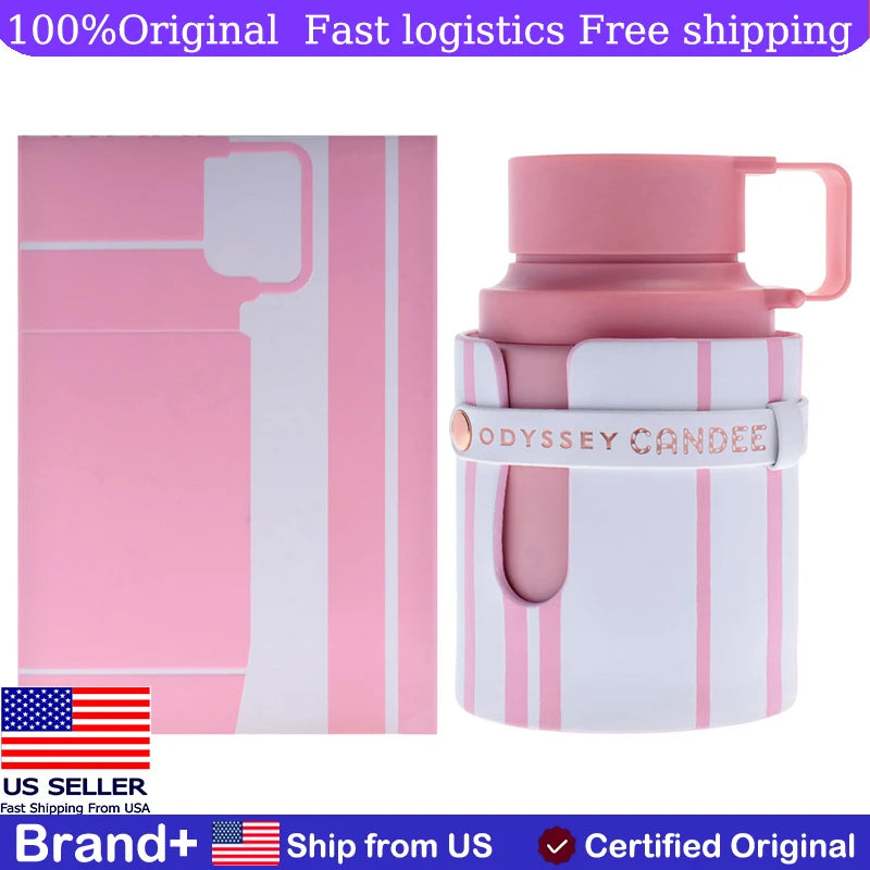 Armaf Odyssey Candee Special Edition Women Eau De Parfum Spray 3.4 Ounce Cologne Persistence Arabian Women's Perfume Portable