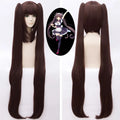 Game Nekopara Cosplay Wigs Chocolat and Vanilla Cosplay Wig Synthetic Hair Perucas Cosplay Wig + Wig Cap