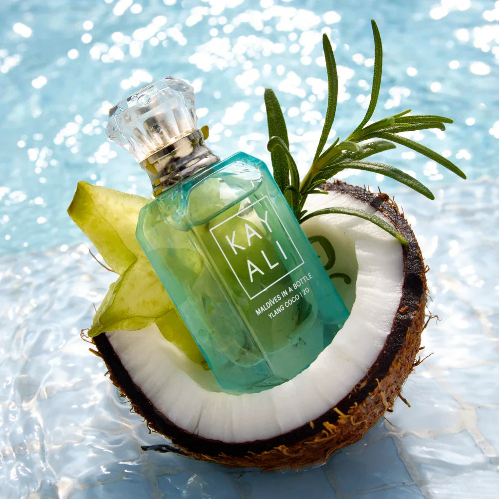 Maldives in a Bottle Ylang Coco | 20 Eau de Parfum KAYALI Fragrances for Women Aromatic Fruity Scent Women's Perfume 3.4 oz