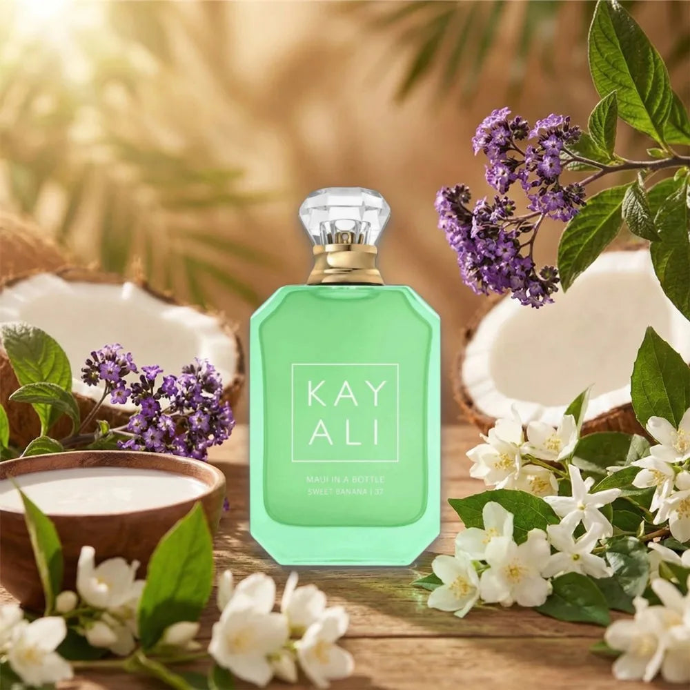 KAYALI 37 Maui in a Bottle Unisex EDP 100ml Sweet Banana Guava Scent Coconut Milk Vanilla Fragrance