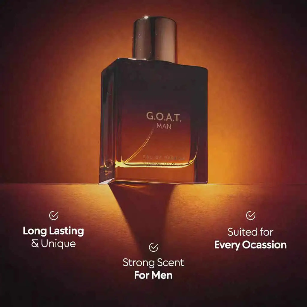 BellaVita Luxury Goat Man Eau de Parfum Spray 100ml Original Arab Perfumes Lasting Pheromones Perfume Cologne For Man Makeup