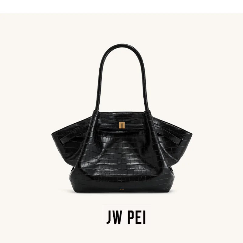 JW PEI HANA Tote Bag Dumpling Bun Women's Shoulder Crossbody Bag High Quality Handheld  Bag Women'sMedium Faux Suede