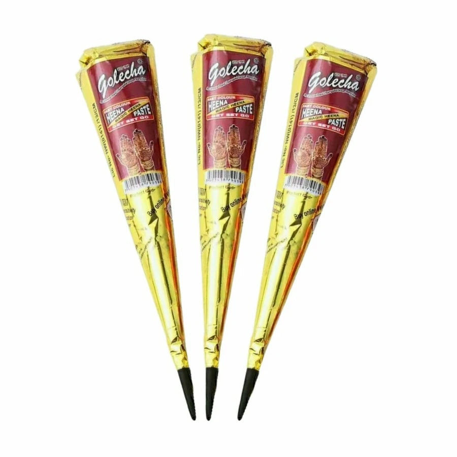 1/3/12pcs henna, brown, black, red, henna, temporary henna ,semi-permanent henna henna art