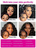 13x6 HD 38 42 Inch 200% Loose Deep Wave Curly Lace Front  Human Hair Wigs 13x4 Lace Frontal Raw Brazilian Remy Hair Wig