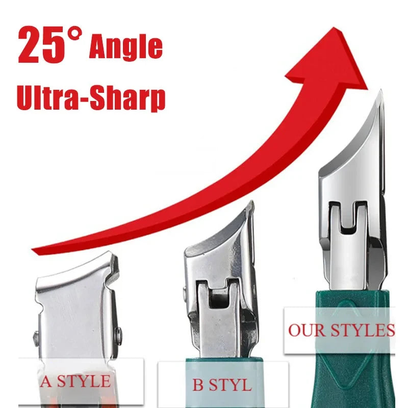1pcs Toenail Clipper For Ingrown Or Thick Toenails Toenails Trimmer Professional Podiatrist Toenail Nipper With Stainless Steel