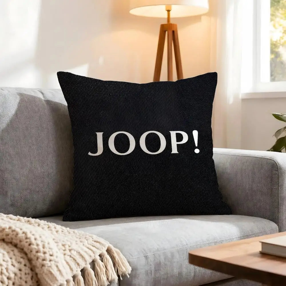 Brand Joop Cushion Cover 4Pcs Decorative Covers Soft Cushion Case for Sofa Couch Decor 40x40 45x45 Pillowcases