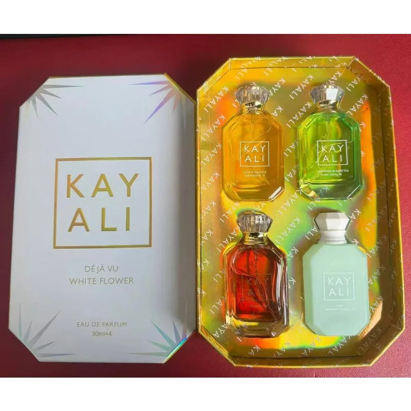 30ml*4 KAYALI Perfume Set Long Lasting Luxury Unisex Fragrance Collection Elegant Sweet Smooth Exotic Premium Signature Scent