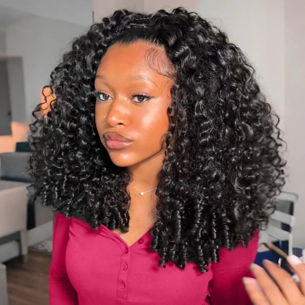 Burmese Curly Human Hair Wigs With Spiral Curls End 13X6 Hd Lace Frontal Wig 250 Density Brazilian Wigs Original Preplucked 40In