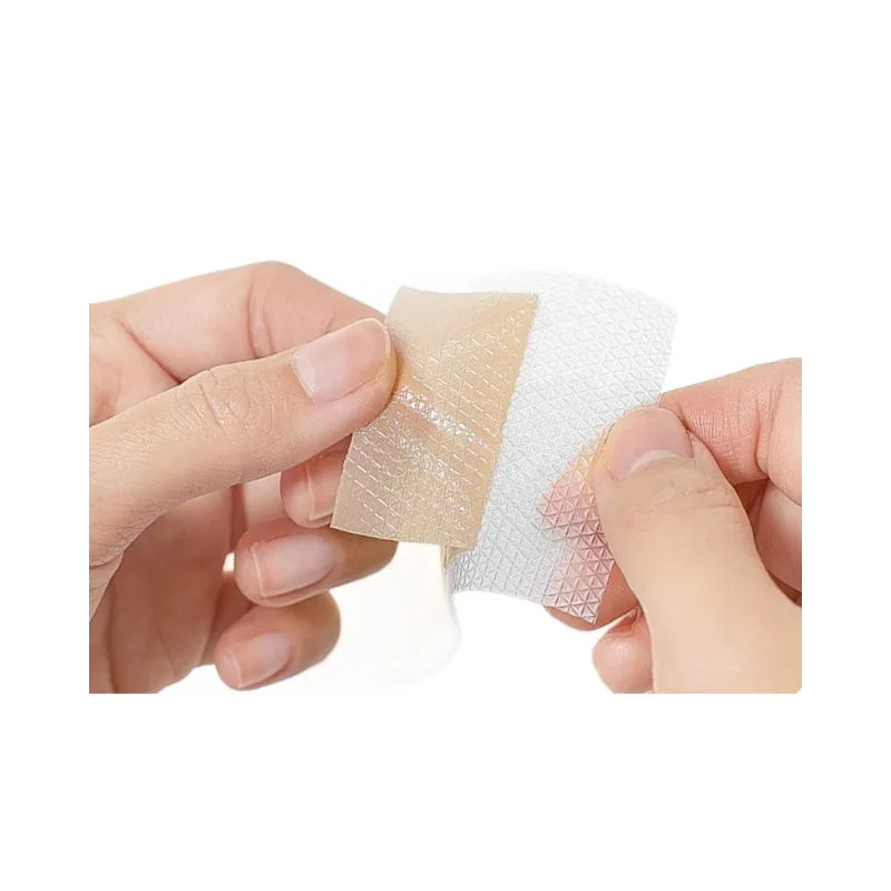 1 ROLL 4cmx50cm Ultra-thin Silicone Lace Tape Non-slip Adhesive Tape Wig Knots Healer Lace Wig Grids And Knots Eraser Concealer