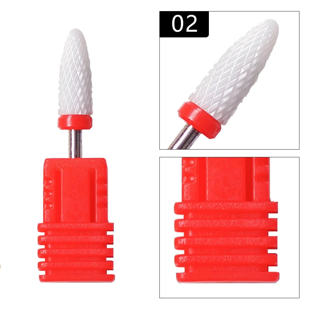 LULAA Electric Nail Drill Machine Set Pedicure Grinding Equipment Mill For Manicure  Professional Strong Nail Polishing Tool
