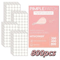 200/400/800 Pieces HITWORKER Hydrocolloid Acne Patches - Invisible, High-Quality Pimple Stickers with Salicylic Acid & Tea Tree